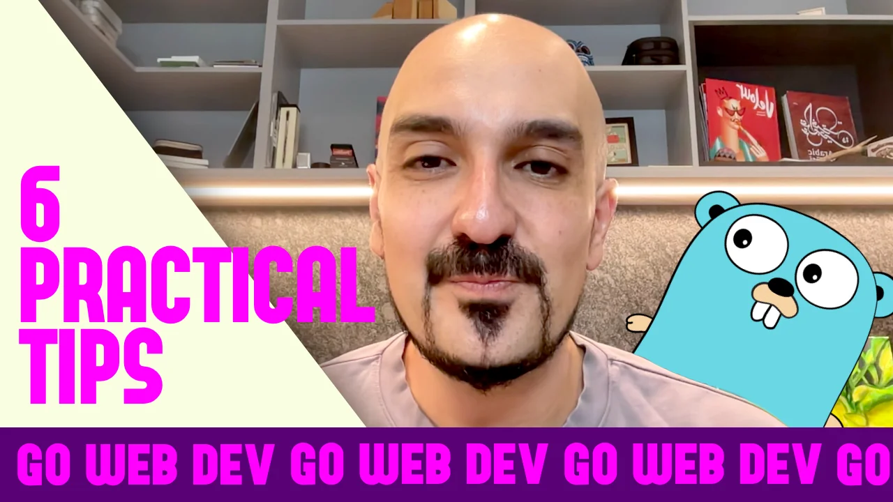 6 Tips for building web apps with Go