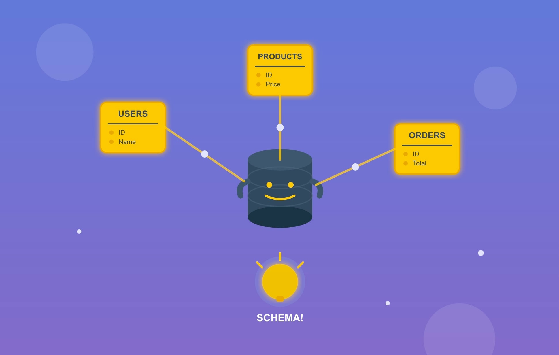 What is a database schema, and why is it important?