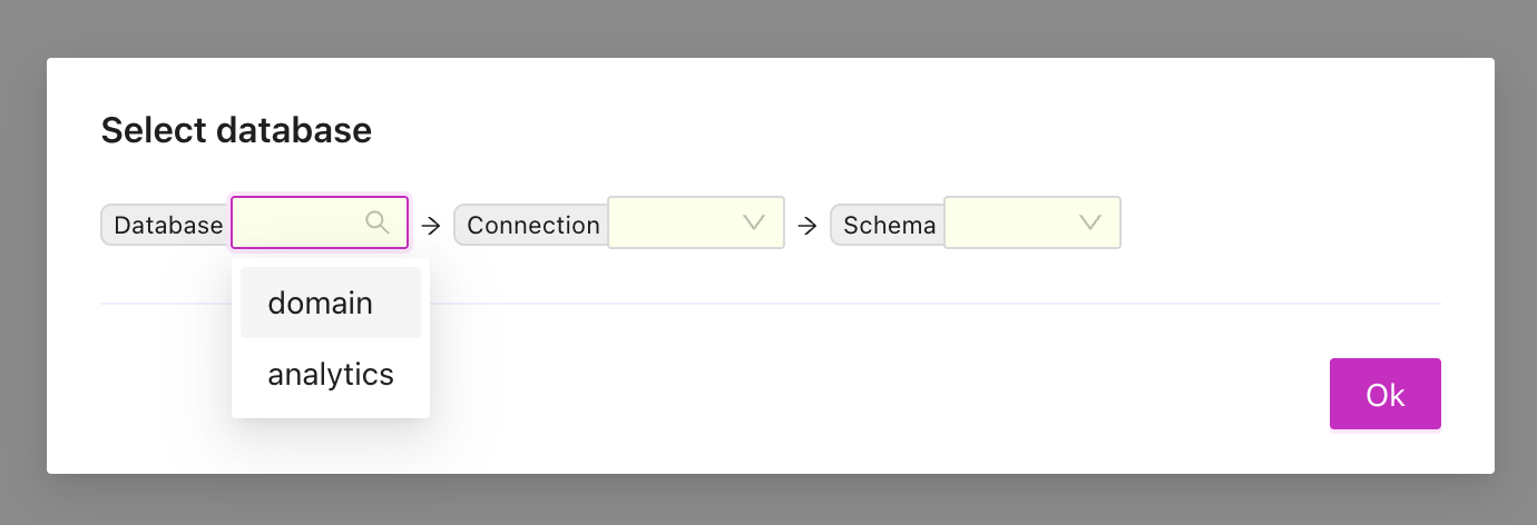Data manager no databases