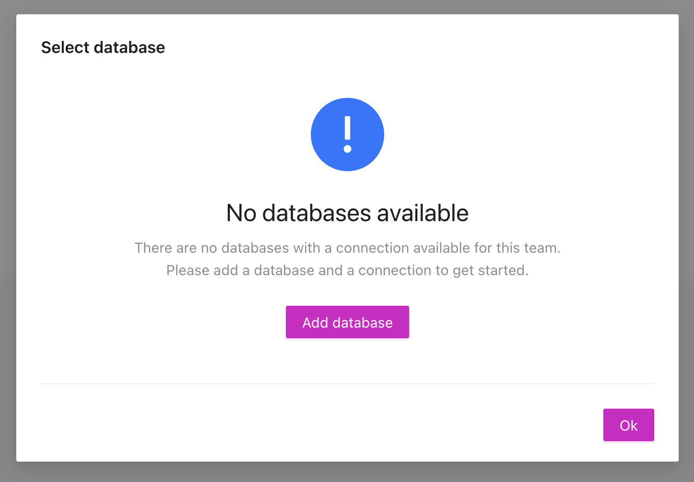 Data manager no databases